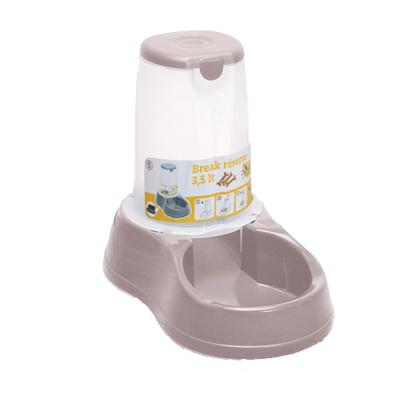 Dystrybutor pokarmu BREAK 6,5 l pudrowy róż ZOLUX