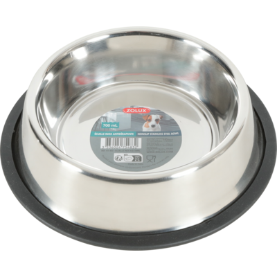 Miska Inox na gumie 20,5 cm 0,70 l ZOLUX