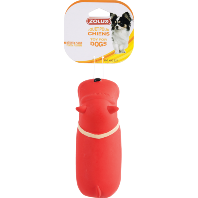 Zabawka z lateksu pies 17,5 cm, różne wzory i kolory ZOLUX