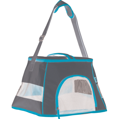 Torba transportowa dla kota HAPPY CAT 440 x 320 x 290 jasnobrązowy/czerwony ZOLUX