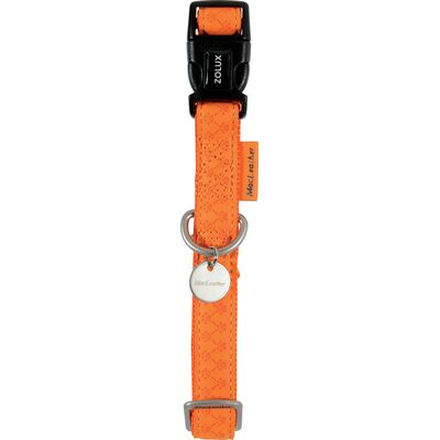 Obroża regulowana Mac Leather 10 mm pomarańczowy ZOLUX