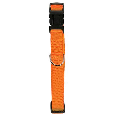 Obroża nylon regulowana 15 mm pomarańczowy ZOLUX