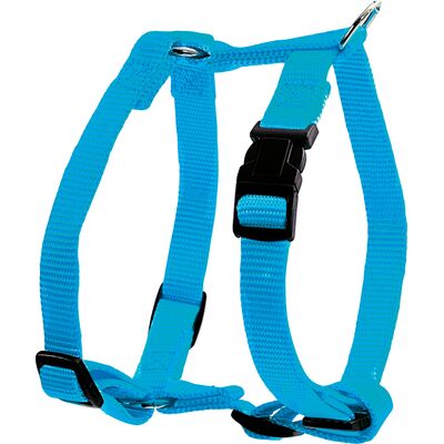 Szelki nylon regulowane 10 mm turkusowy ZOLUX