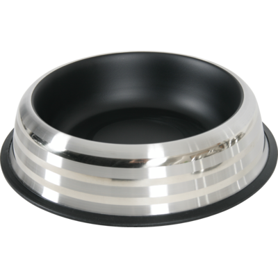 Miska antypoślizgowa inox MERENDA 1,85 l czarny ZOLUX