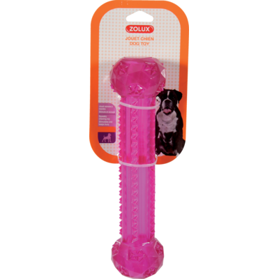 Zabawka TPR POP stick 25 cm różowy ZOLUX
