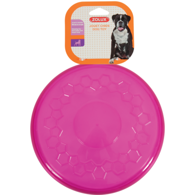 Zabawka TPR frisbee POP 23 cm różowy ZOLUX