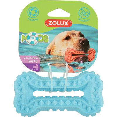 Zabawka TPR MOOS kość 13 cm niebieski ZOLUX