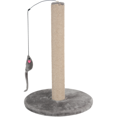 Drapak sizal słupek z zabawką 48 cm beżowy ZOLUX