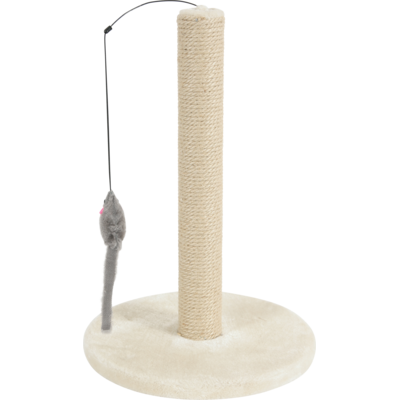 Drapak sizal słupek z zabawką 63 cm szary ZOLUX