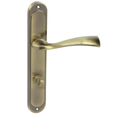 Klamka FLY ECO M3 brąz grafiatto WC72 prawa