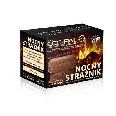 Brykiet Nocny Strażnik 1,6 kg