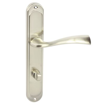 Klamka FLY ECO M9 nikiel WC72 prawa srebrna