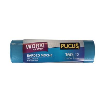Worek na śmieci 160 l 10 sztuk
