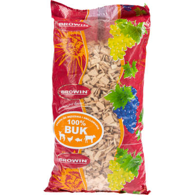 Zrębki do wędzarni i grill 100% buk 750g