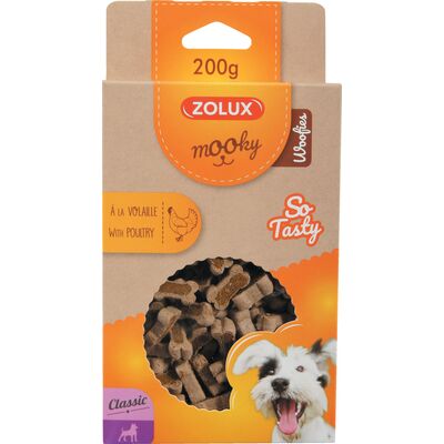 Przysmak MOOKY Classic WOOFIES z kurczakiem 200 g ZOLUX
