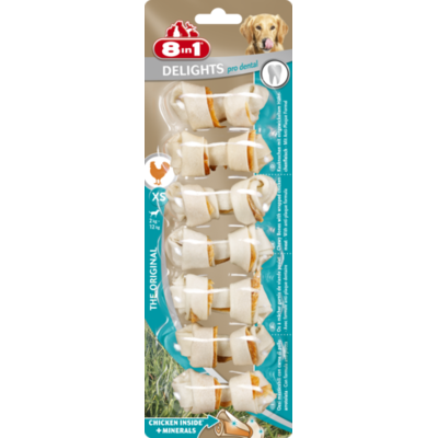 Przysmak Delights Pro Dental Bones XS 7 sztuk 8in1