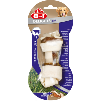 Przysmak Delights Beef Bones S 1 sztuka 8in1