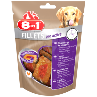 Przysmak Fillets pro active S 80 g 8in1