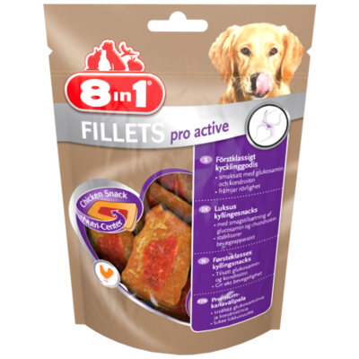 Przysmak Fillets pro active S 80 g 8in1
