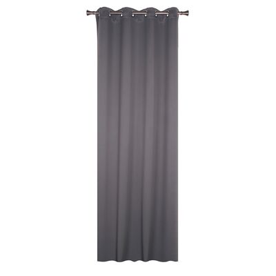 Zasłona Blackout na kółkach 140 x 245 cm antracytowy