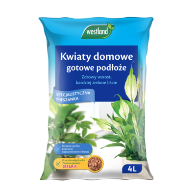 Podłoże do kwiatów domowych 4 l