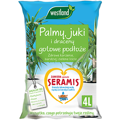 Podłoże do palm, juk i dracen 4 l Westland