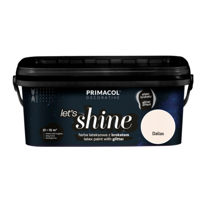 Farba dekoracyjna Primacol Let's shine 2 l Dallas