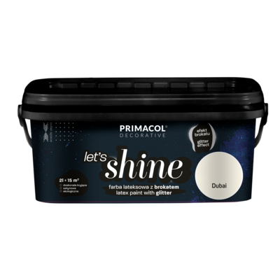 Farba dekoracyjna Primacol Let's shine 2 l Dubaj