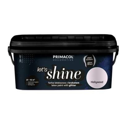 Farba dekoracyjna Primacol Let's shine 2 l Hollywood