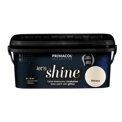 Farba dekoracyjna Primacol Let's shine 2 l Monako