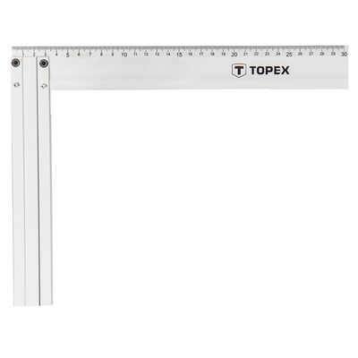 Kątownik budowlany aluminiowy 300 x 175 mm TOPEX