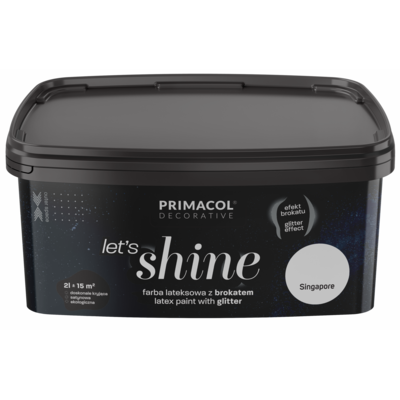 Farba dekoracyjna Primacol Let's shine 2 l Singapur