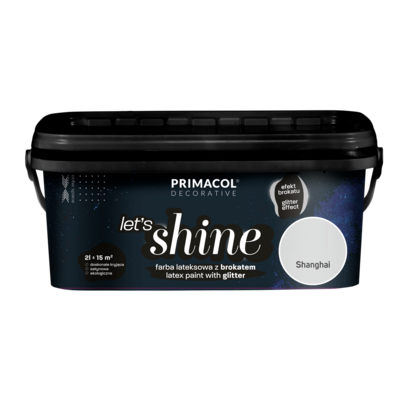 Farba dekoracyjna Primacol Let's shine 2 l Szanghaj