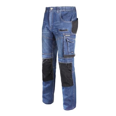 Spodnie ochronne LAHTI PRO slim fit niebieskie S