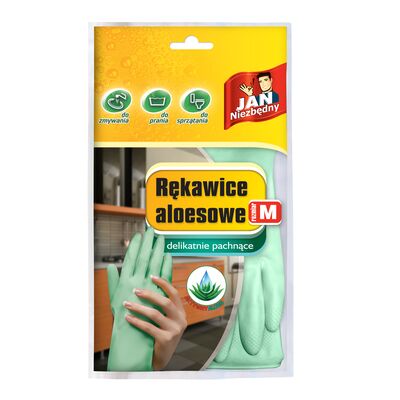 Rękawice aloesowe rozmiar M Jan Niezbędny
