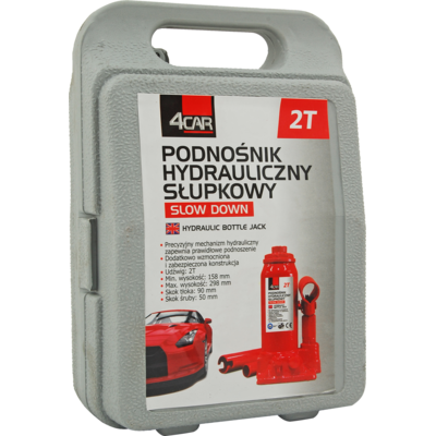 Podnośnik hydrauliczny słupkowy 2T Slow Down 4CAR