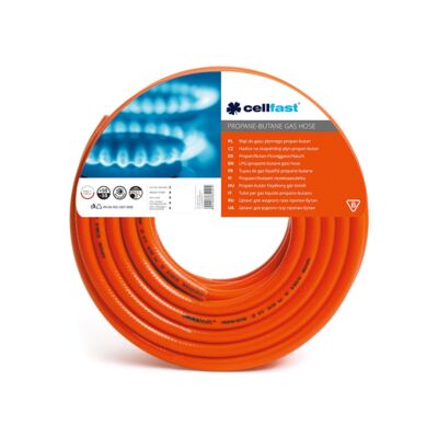 Wąż do gazu propan-butan 9 x 2,5 mm 50 m Cellfast