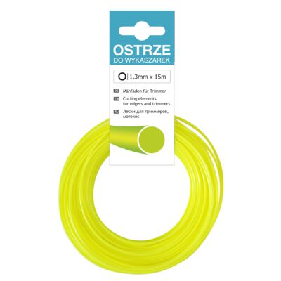 Żyłka tnąca do wykaszarek ręcznych ECO 1,3 mm x 15 m okrągła Cellfast