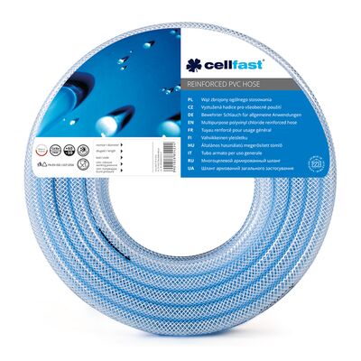 Wąż zbrojony ogólnego stosowania 12,5 x 3 mm 50 m Cellfast