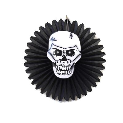 Dekoracja papierowa czaszka