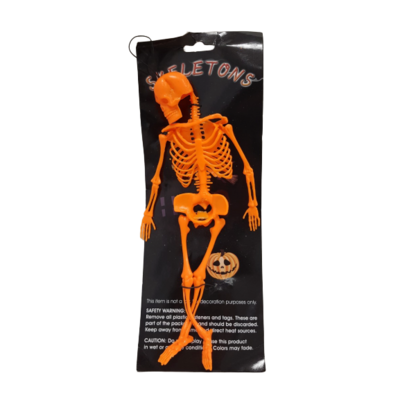 Dekoracja kościotrup z gumy