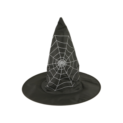 Kapelusz Halloween 36 cm pajęczyna