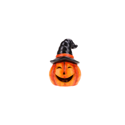 Figurka ceramiczna dynia LED 12 x 12 x 17 cm