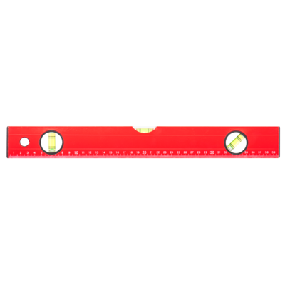 Poziomnica aluminiowa typ 400, 40 cm, 3 libelle Top Tools