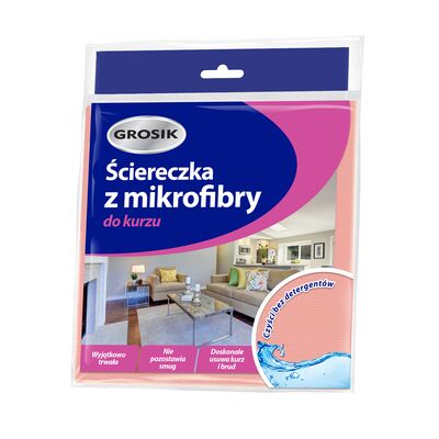 Ściereczka z mikrofibry do kurzu Grosik