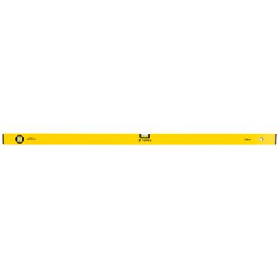Poziomnica aluminiowa typ 500, 120 cm, 2 libelle TOPEX