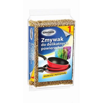 Zmywak do delikatnych powierzchni 1 sztuka Grosik