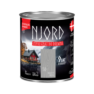 Impregnat do elewacji drewnianych Njord skalisty brzeg 0,75 l LuxDecor
