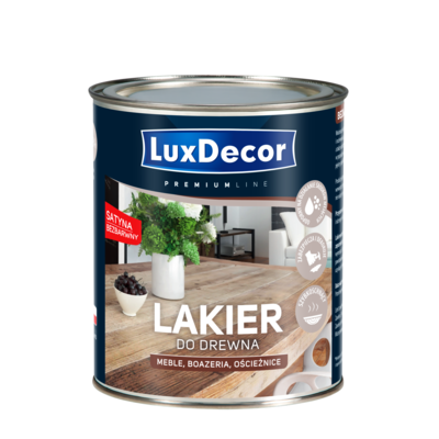 Lakier do drewna satyna 0,75 l LuxDecor