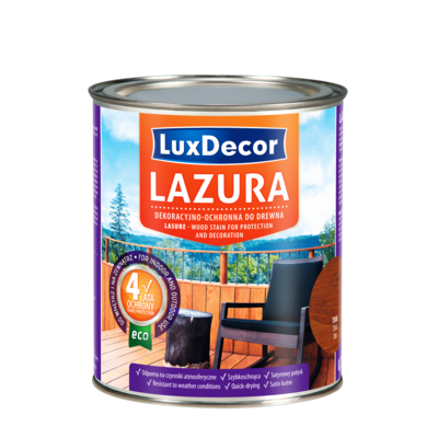 Lazura do drewna teak 0,75 l LuxDecor